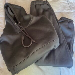 SHEIN jogger hoodie set!